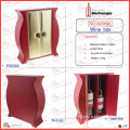 Luxury New Stylish 2 Bottle Leather Wine Case (6296R1)